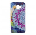 Coque Samsung Galaxy J6 Mandala Coloré Fluorescente