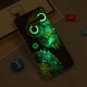 Coque Samsung Galaxy J6 Hibou Mandala Fluorescente