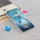 Coque Samsung Galaxy J6 Papillon Bleu Fluorescente