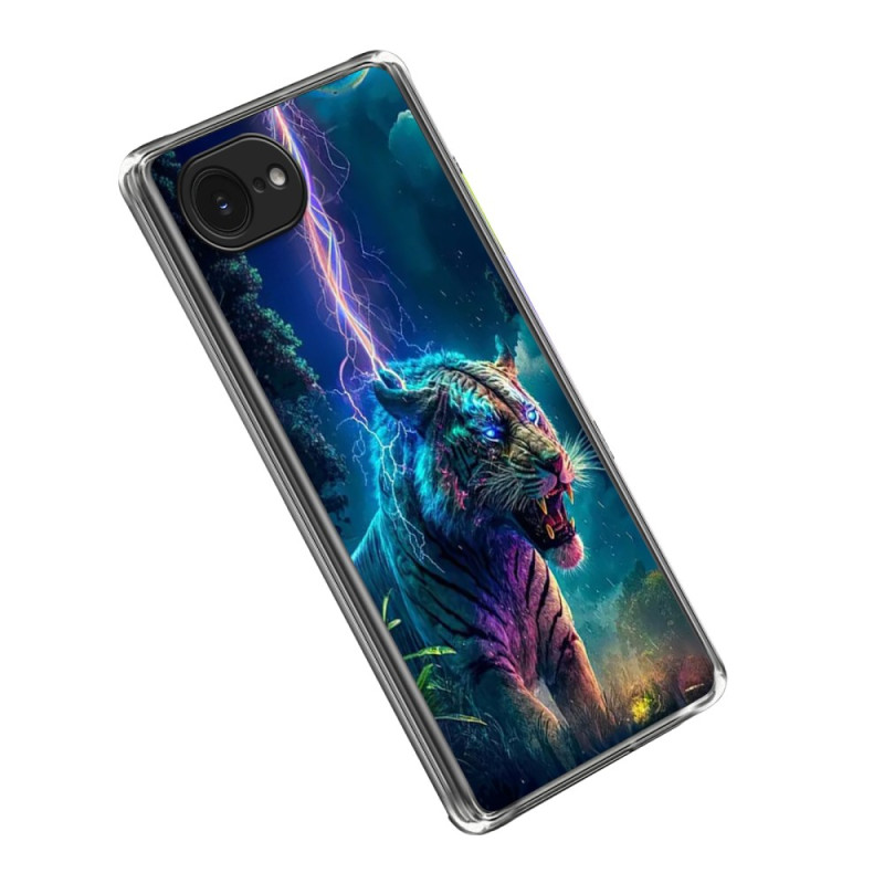 Coque iPhone 16E Tigre Éclair