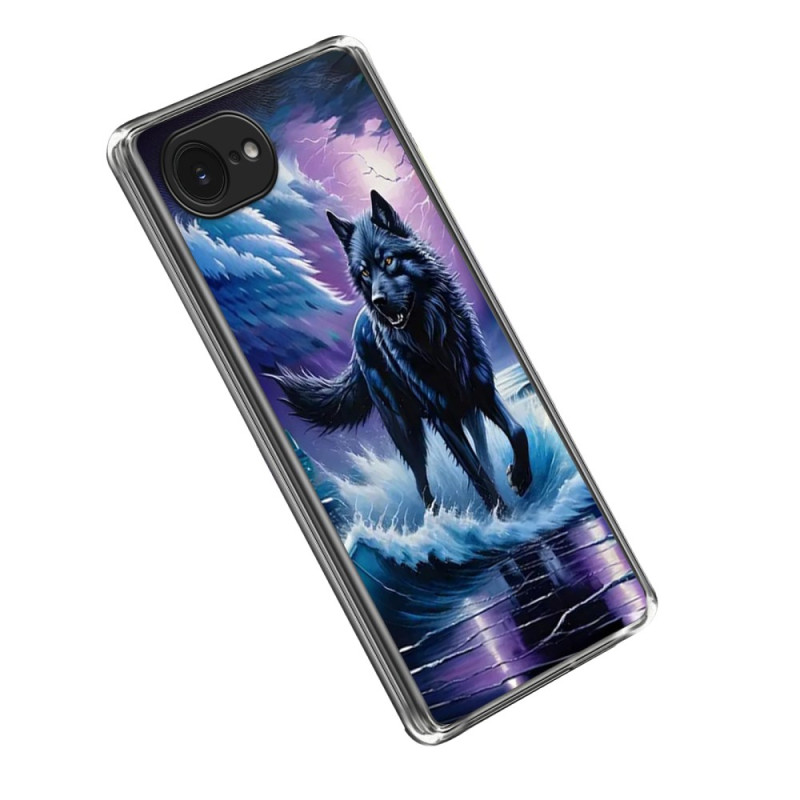 Coque iPhone 16E Totem Loup