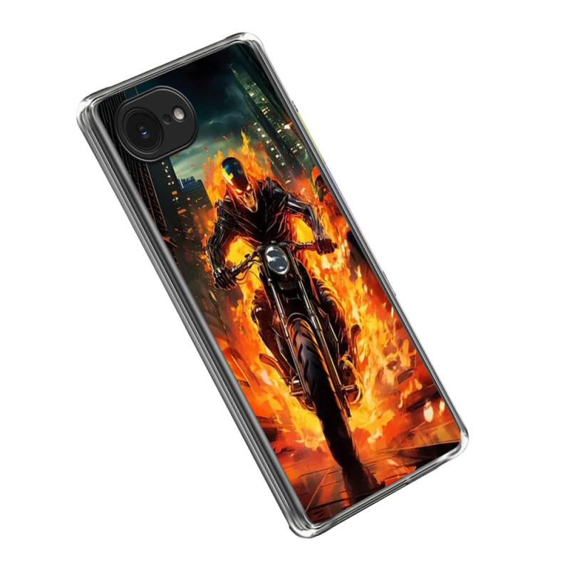 Coque iPhone 16 Chevalier de feu