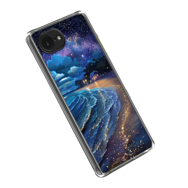 Coque iPhone 16E Plage Étoilée