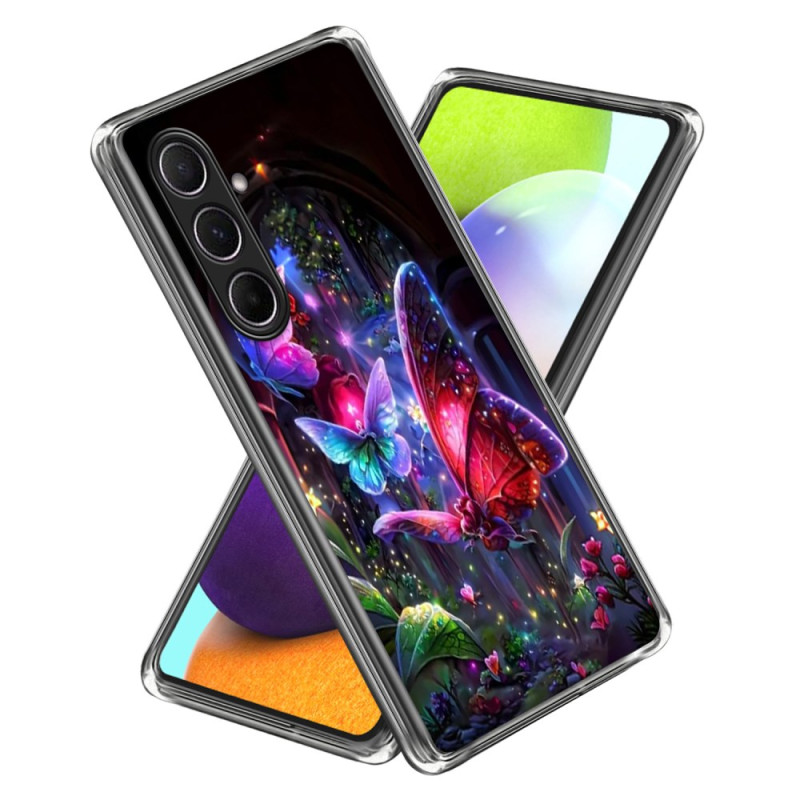 Coque Samsung Galaxy A56 5G Papillons Lumineux