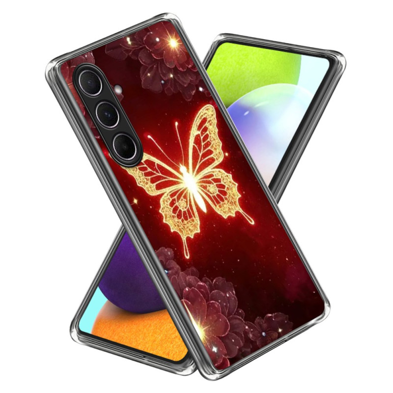 Coque Samsung Galaxy A56 5G Papillon Doré