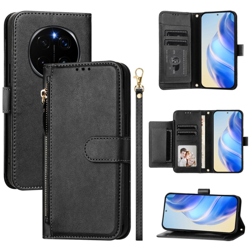 Housse Honor Magic 7 Pro 5G Portefeuille Multifonctionnel