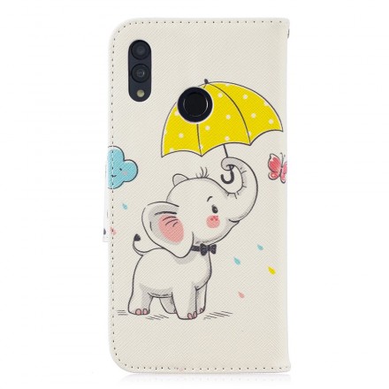 Housse Honor 10 Lite / Huawei P Smart 2019 Bébé Éléphant