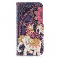 Housse Honor 10 Lite / Huawei P Smart 2019 Mandala Éléphants Ethniques