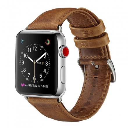 Apple Watch 40/38 mm Véritable Cuir Style Vintage