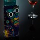 Coque Samsung Galaxy S10 Hibou Mandala Fluorescent