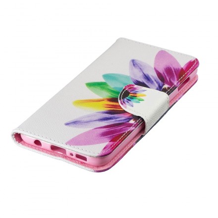 Housse Samsung Galaxy S10 Lite Fleur Aquarelle