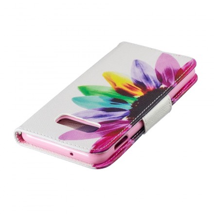 Housse Samsung Galaxy S10 Lite Fleur Aquarelle