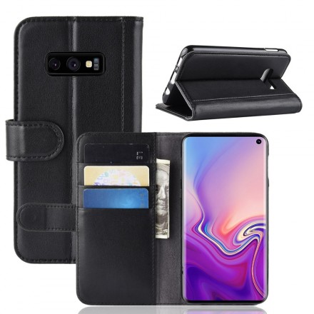 Housse Samsung Galaxy S10 Lite Cuir Fendu 