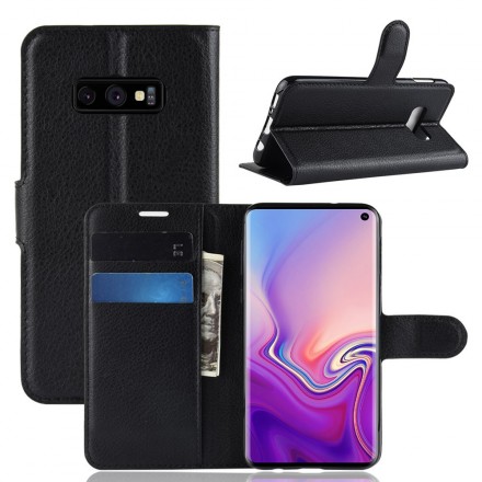 Housse Samsung Galaxy S10 Lite Simili Cuir Rétro