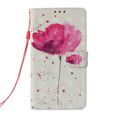 Housse Samsung Galaxy S10 Lite Coquelicot Aquarelle