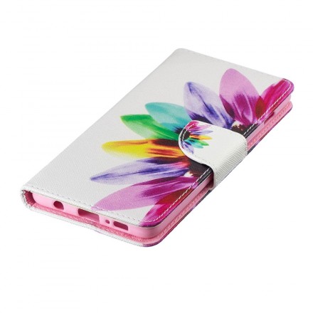 Housse Samsung Galaxy S10 Plus Fleur Aquarelle 