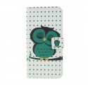 Housse Samsung Galaxy S10 Plus Hibou Endormi