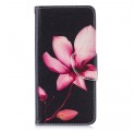 Housse Huawei P30 Fleur Rose