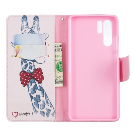 Housse Huawei P30 Pro Girafe Intello 