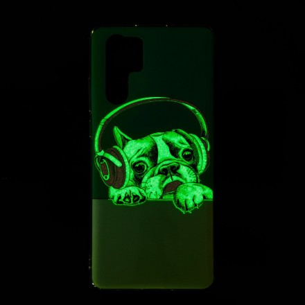 Coque Huawei P30 Pro Chien Fluorescente