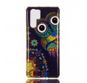 Coque Huawei P30 Pro Hibou Mandala Fluorescent