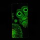 Coque Huawei P30 Pro Hibou Mandala Fluorescent