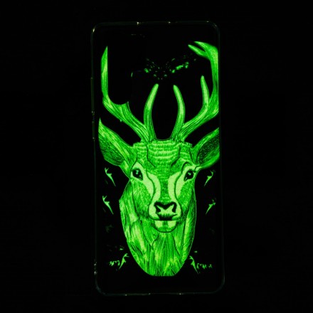 Coque Huawei P30 Pro Cerf Majestueux Fluorescente