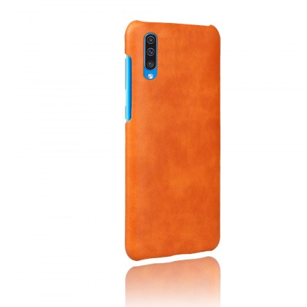 Coque Samsung Galaxy A50 Effet Cuir Litchi Performance