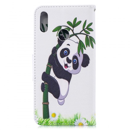 Housse Huawei Y7 2019 Panda Sur Le Bambou