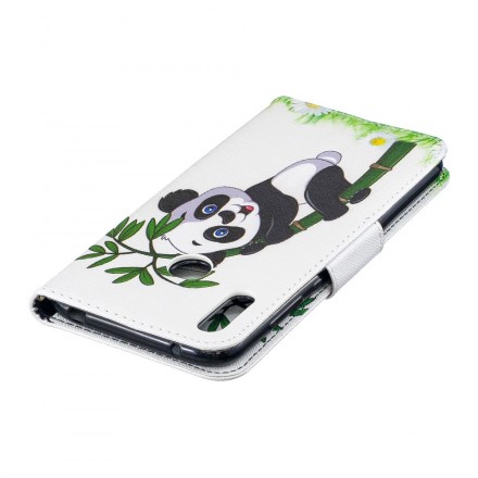 Housse Huawei Y7 2019 Panda Sur Le Bambou