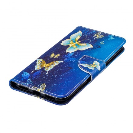 Housse Huawei Y7 2019 Papillons Dans La Nuit