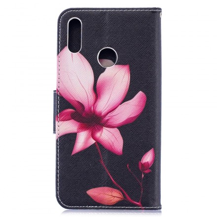 Housse Huawei Y7 2019 Fleur Rose