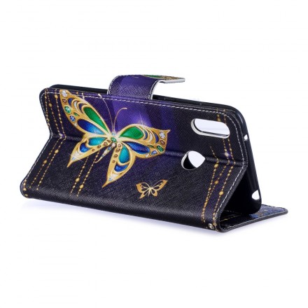 Housse Huawei Y7 2019 Papillon Magique