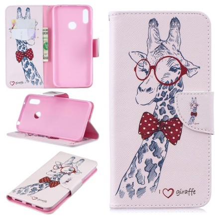 Housse Huawei Y7 2019 Girafe Intello