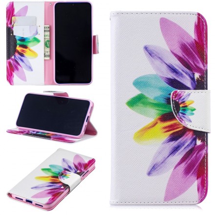 Housse Xiaomi Redmi Note 7 Fleur Aquarelle