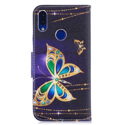 Housse Xiaomi Redmi Note 7 Papillon Magique