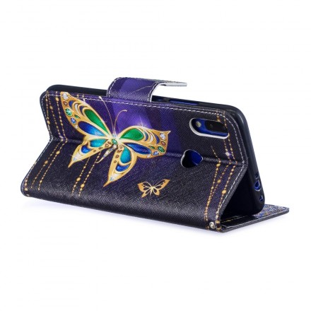 Housse Xiaomi Redmi Note 7 Papillon Magique