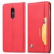 Flip Cover OnePlus 6T Simili Cuir Porte-Cartes