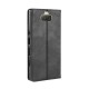 Flip Cover Sony Xperia 10 Simili Cuir Vintage Uni