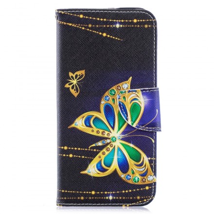 Housse Huawei Y6 2019 Papillon Magique