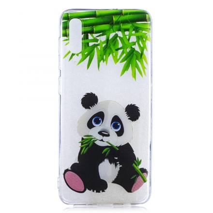 Coque Samsung Galaxy A50 Transparente Panda Eat