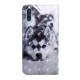 Housse Samsung Galaxy A50 Chien Noir et Blanc