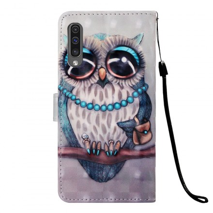 Housse Samsung Galaxy A50 Miss Hibou 