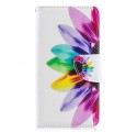 Housse Samsung Galaxy A40 Fleur Aquarelle