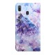 Housse Samsung Galaxy A40 Loup Aquarelle