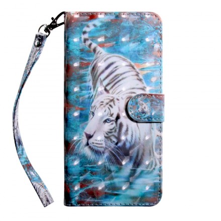 Housse Samsung Galaxy A40 Tigre dans l'Eau