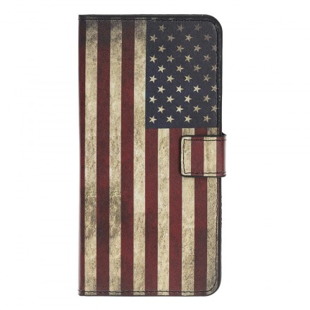 Housse Samsung Galaxy A40 Drapeau USA