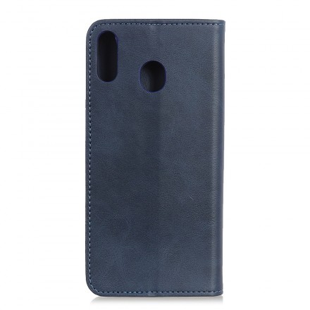 Flip Cover Samsung Galaxy A40 Cuir Fendu