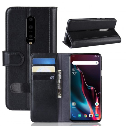 Housse OnePlus 7 Pro Cuir Fendu