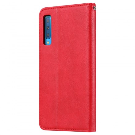 Flip Cover Samsung Galaxy A70 Simili Cuir Porte-Cartes